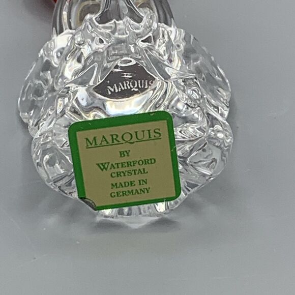 Marquis Waterford Crystal Angel Christmas Tree Ornament Made in Germany Seasonal - Picture 8 of 9